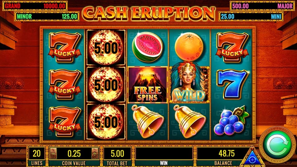 Cash Eruption Slot